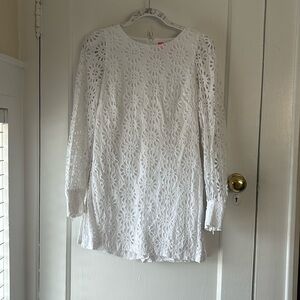 Lilly Pulitzer white eyelet romper